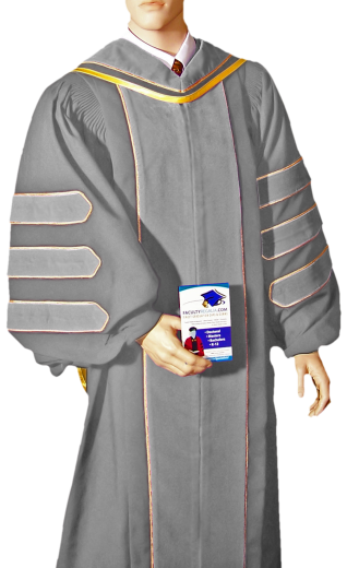 CUSTOM doctoral robes, academic hoods and graduation gowns