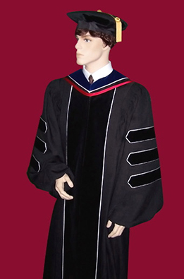 graduation gown for phd