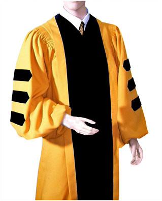 Jphns Hopkins Doctoral Graduation Gown
