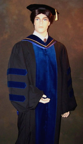 graduation gown for phd