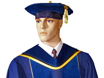 custom doctoral gown